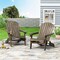 GDFStudio Kandyce Outdoor Acacia Wood Folding Adirondack Chairs (Set of 2)